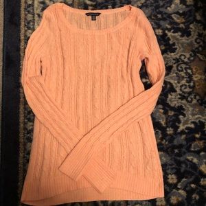 Long sleeve American eagle peach sweater